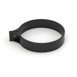 GAMRAT PCV Obejma PCV 90 mm - CZARNY